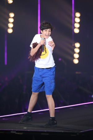 「東京ガールズコレクション2014春夏」ランウェイに登場した、けみお