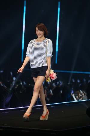 佐藤かよ、東京ガールズコレクション2014春夏