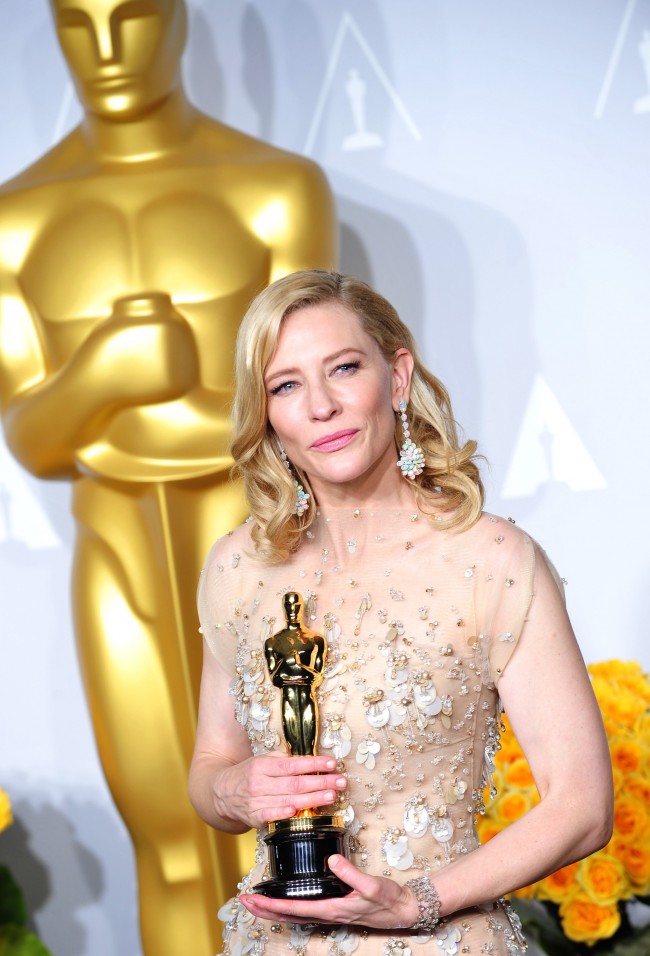 第86回アカデミー賞、The 86th Annual Academy Awards、20140302、ケイト・ブランシェット  Cate Blanchett