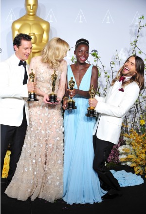 マシュー・マコノヒー、ケイト・ブランシェット、ルピタ・ニョンゴ、ジャレッド・レト