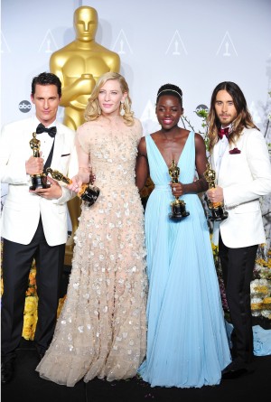 マシュー・マコノヒー、ケイト・ブランシェット、ルピタ・ニョンゴ、ジャレッド・レト