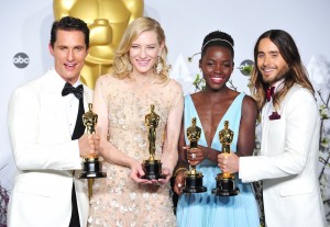 マシュー・マコノヒー、ケイト・ブランシェット、ルピタ・ニョンゴ、ジャレッド・レト