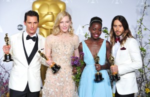 マシュー・マコノヒー、ケイト・ブランシェット、ルピタ・ニョンゴ、ジャレッド・レト