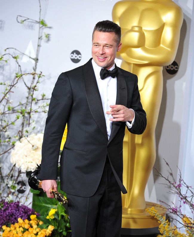 第86回アカデミー賞、The 86th Annual Academy Awards、20140302、ブラッド・ピット  Brad Pitt