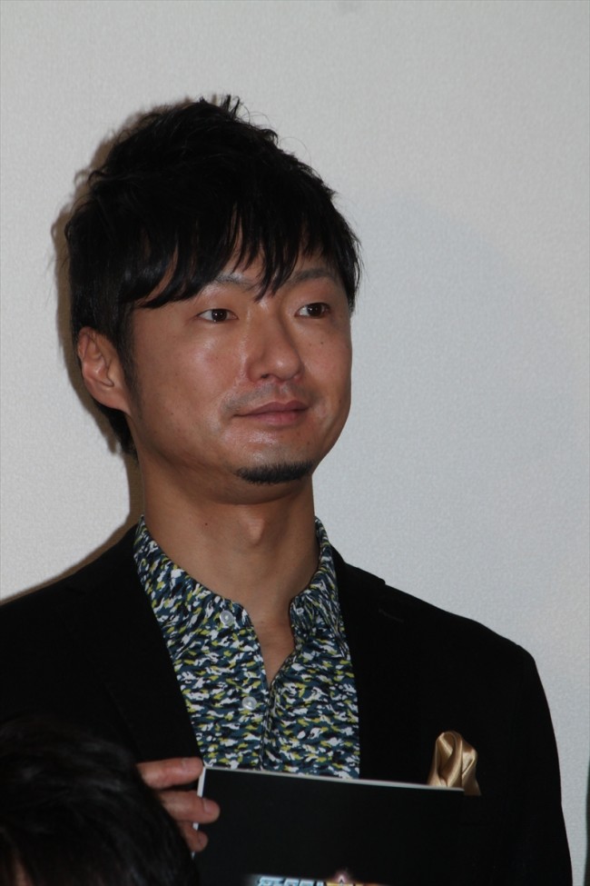 川田紳司、『聖闘士星矢　LEGEND of SANCTUARY』キャスト発表会見にて