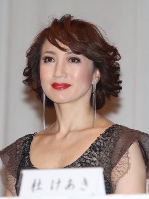 稔幸、宝塚歌劇100周年記念公演『セレブレーション100！ 宝塚～この愛よ永遠に～』製作発表会見にて