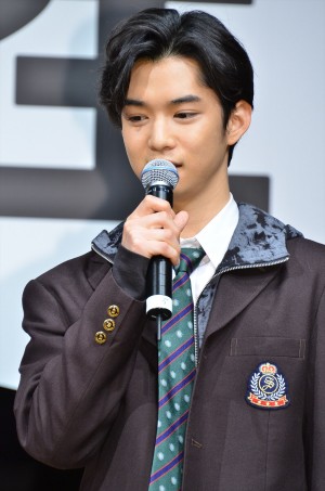 『幕末高校生』完成報告会見に出席した千葉雄大