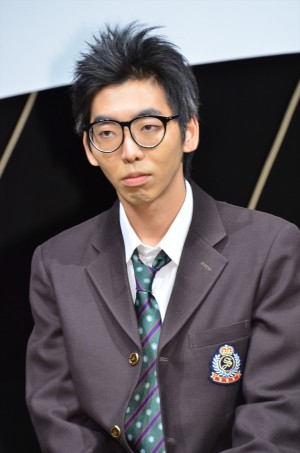 『幕末高校生』完成報告会見に出席した柄本時生