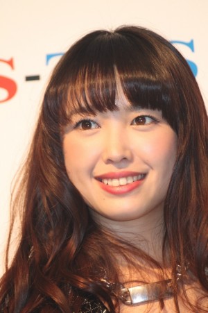 中島早貴、TBS春の改編説明会＆2014BS‐TBSキャンペーンアイドル記者発表会にて