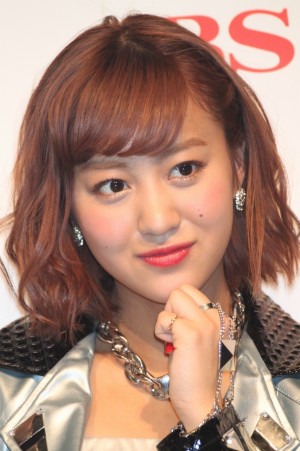萩原舞、TBS春の改編説明会＆2014BS‐TBSキャンペーンアイドル記者発表会にて