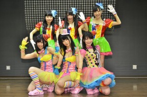 ゲーム系ユニット「ゲームガールズ」のデビューお披露目会見にて