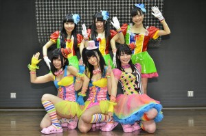 ゲーム系ユニット「ゲームガールズ」のデビューお披露目会見にて