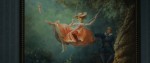 こちらは『塔の上のラプンツェル』（2011）のビジュアルイメージのベースとなった絵画（ジャン・オノレ・フラゴナール作「ぶらんこ」）です！