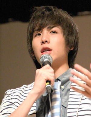 池岡亮介、スペシャルトーク＆ハイタッチ会にて　