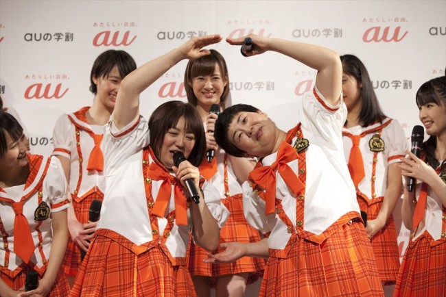 モーニング娘 ’14と森三中・大島美幸、黒沢かずこの新ユニット・モリ娘。が初ライブを開催