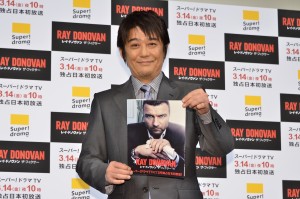 海外ドラマ『レイ・ドノヴァン ザ・フィクサー』放送開始記念イベントに登場した、坂上忍