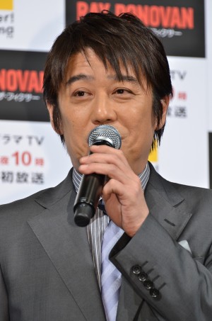 海外ドラマ『レイ・ドノヴァン ザ・フィクサー』放送開始記念イベントに登場した、坂上忍