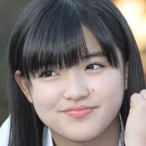 増上寺で新曲ヒット祈願を行ったモーニング娘。’14・鈴木香音