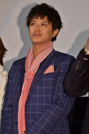 映画『平成ライダー対昭和ライダー 仮面ライダー大戦 feat.スーパー戦隊』の完成披露試写会に出席した井上正大