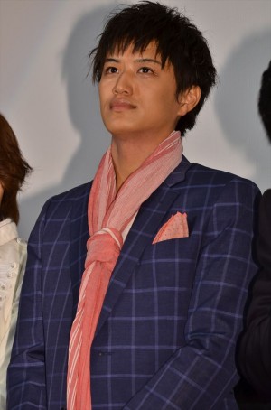 映画『平成ライダー対昭和ライダー 仮面ライダー大戦 feat.スーパー戦隊』の完成披露試写会に出席した井上正大