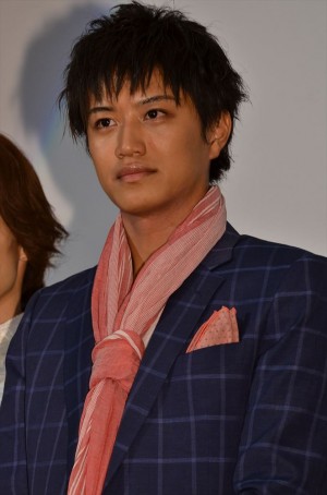 映画『平成ライダー対昭和ライダー 仮面ライダー大戦 feat.スーパー戦隊』の完成披露試写会に出席した井上正大