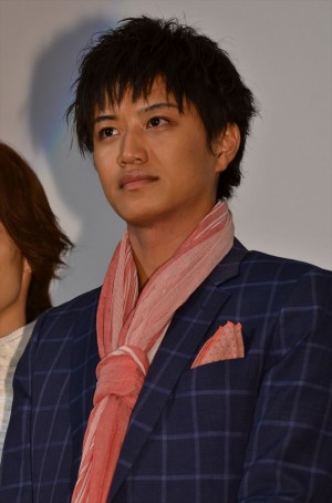 映画『平成ライダー対昭和ライダー 仮面ライダー大戦 feat.スーパー戦隊』の完成披露試写会に出席した井上正大