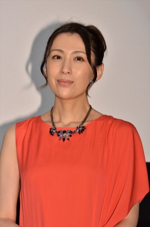 映画『平成ライダー対昭和ライダー 仮面ライダー大戦 feat.スーパー戦隊』の完成披露試写会に出席した雛形あきこ