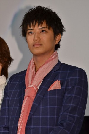 映画『平成ライダー対昭和ライダー 仮面ライダー大戦 feat.スーパー戦隊』の完成披露試写会に出席した井上正大