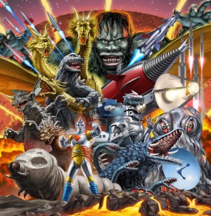 特撮ファン必見！怪獣イラストの第一人者、開田裕治の原画が開催！