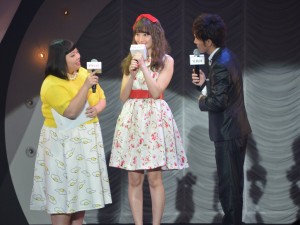 渡辺直美、小嶋陽菜、陣内智則、雑誌『sweet』15周年記念イベント