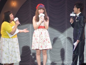 渡辺直美、小嶋陽菜、陣内智則、雑誌『sweet』15周年記念イベント