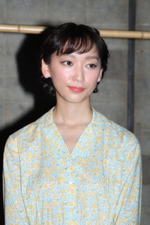 NHK連続テレビ小説「ヒロイン・バトンタッチ」セレモニーに出席した、『ごちそうさん』の杏