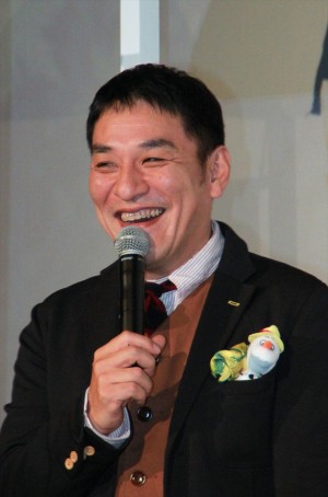 『アナと雪の女王』大ヒット記念イベントに登壇したピエール瀧