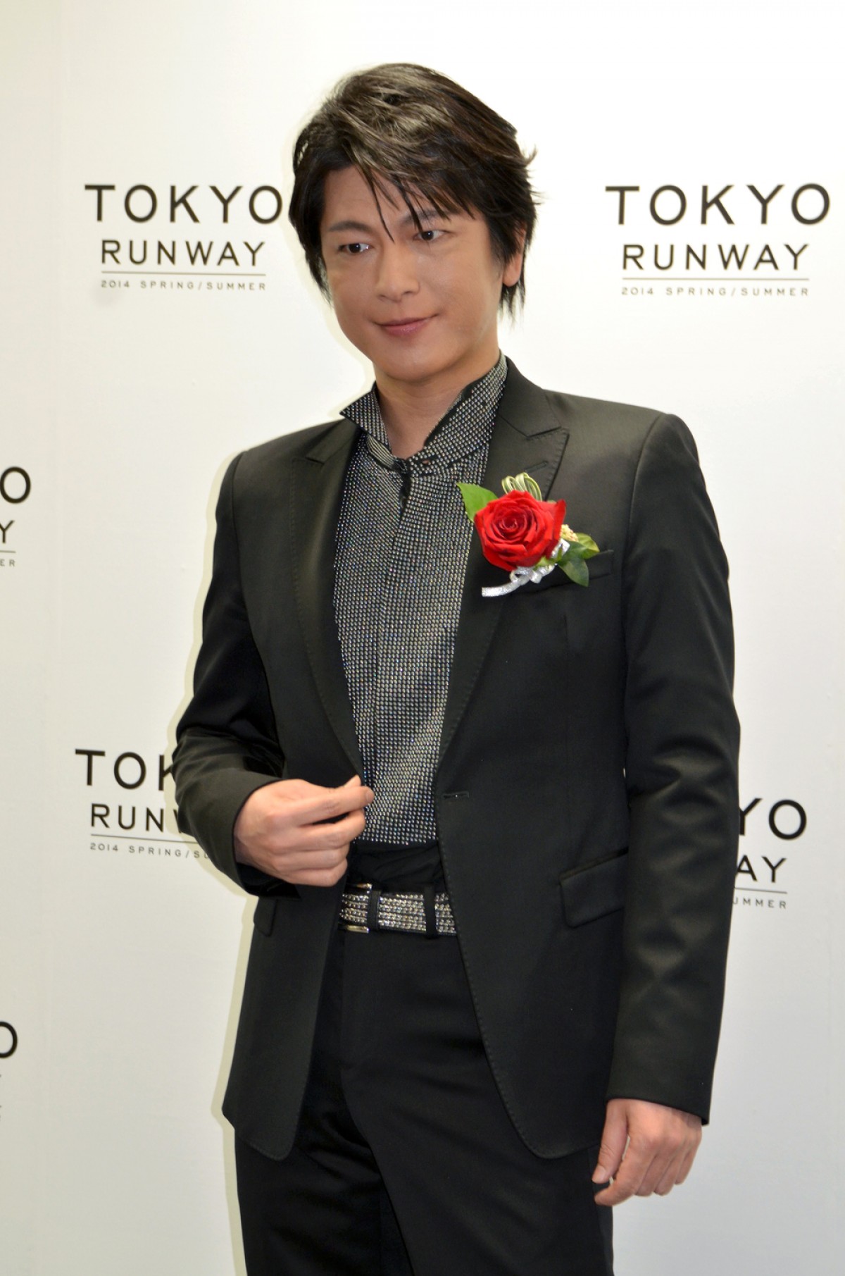 及川光博、妻・檀れいとの夫婦生活を明かす＜東京ランウェイ2014春夏＞