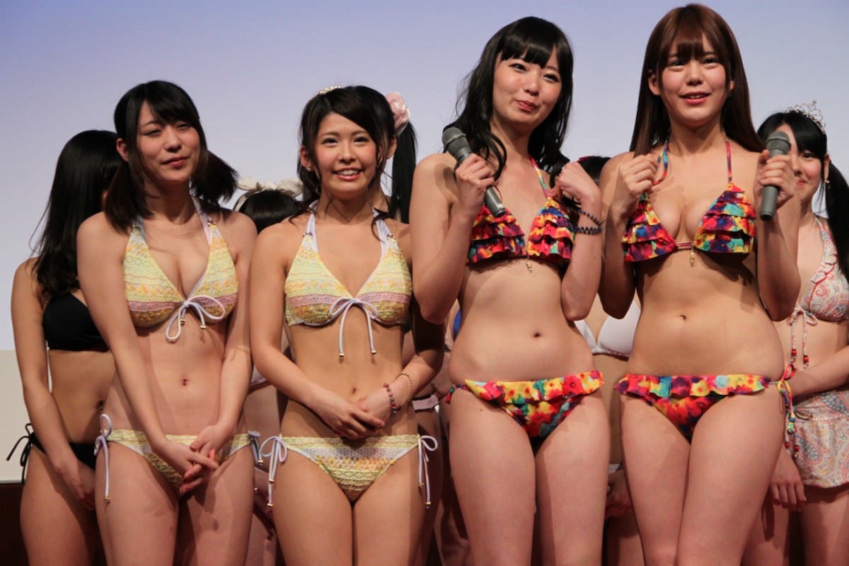日テレジェニック2014の候補生が水着姿で勢揃い！