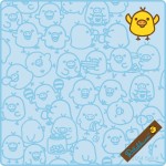 I賞 『キイロイトリのもりもり！ハッピー♪』ハンドタオル（全4種）『一番くじ リラックマ～キイロイトリといっしょ～』