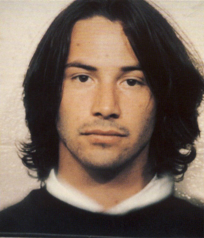 キアヌ・リーヴス  Keanu Reeves　マグショット