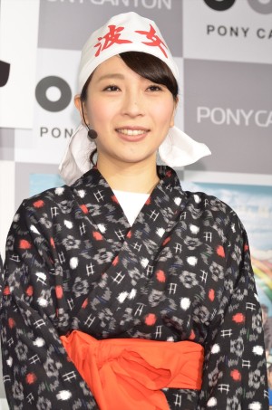 『上島ジェーンビヨンド』制作発表記者会に出席した安藤あいか