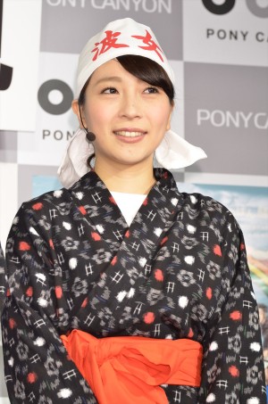 『上島ジェーンビヨンド』制作発表記者会に出席した安藤あいか