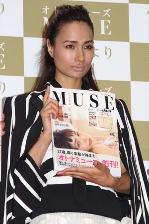 佐田真由美、「オトナミューズ」創刊イベントにて