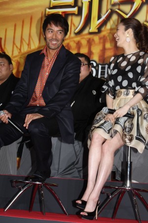 『テルマエ・ロマエII』完成披露イベントに出席した阿部寛