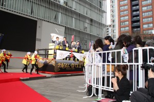 『テルマエ・ロマエII』完成披露イベントに出席した阿部寛