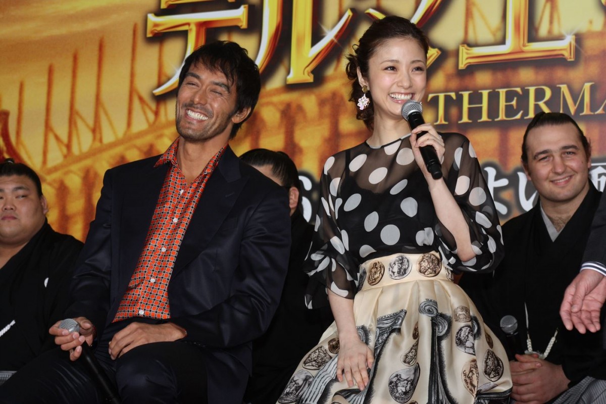 上戸彩、リアルな“ルシウス像”に大興奮!? 阿部寛「今回は迷いなし！」