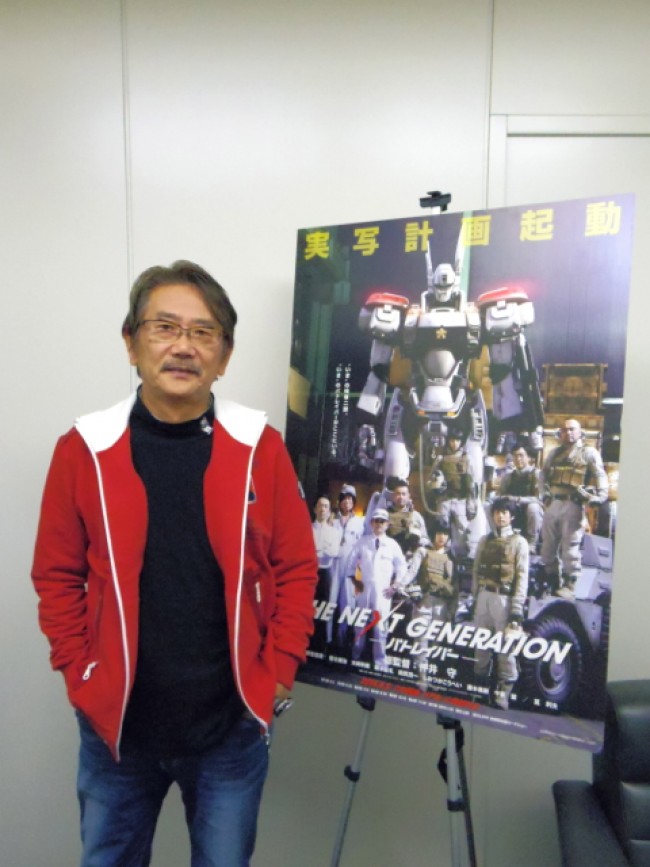 千葉繁インタビュー、実写版『パトレイバー』を語る