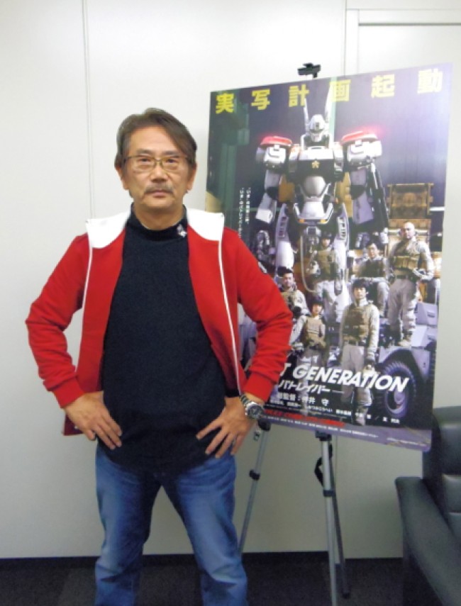 千葉繁インタビュー、実写版『パトレイバー』を語る