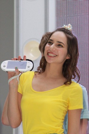 PS Vita『初音ミク -Project DIVA- F 2nd』“Dance with PS Vita”お披露目発表会＆TVCM撮影の様子