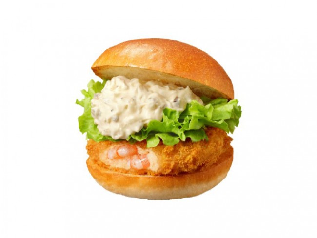 ロッテリアの『エビバーガー』がバージョンアップ