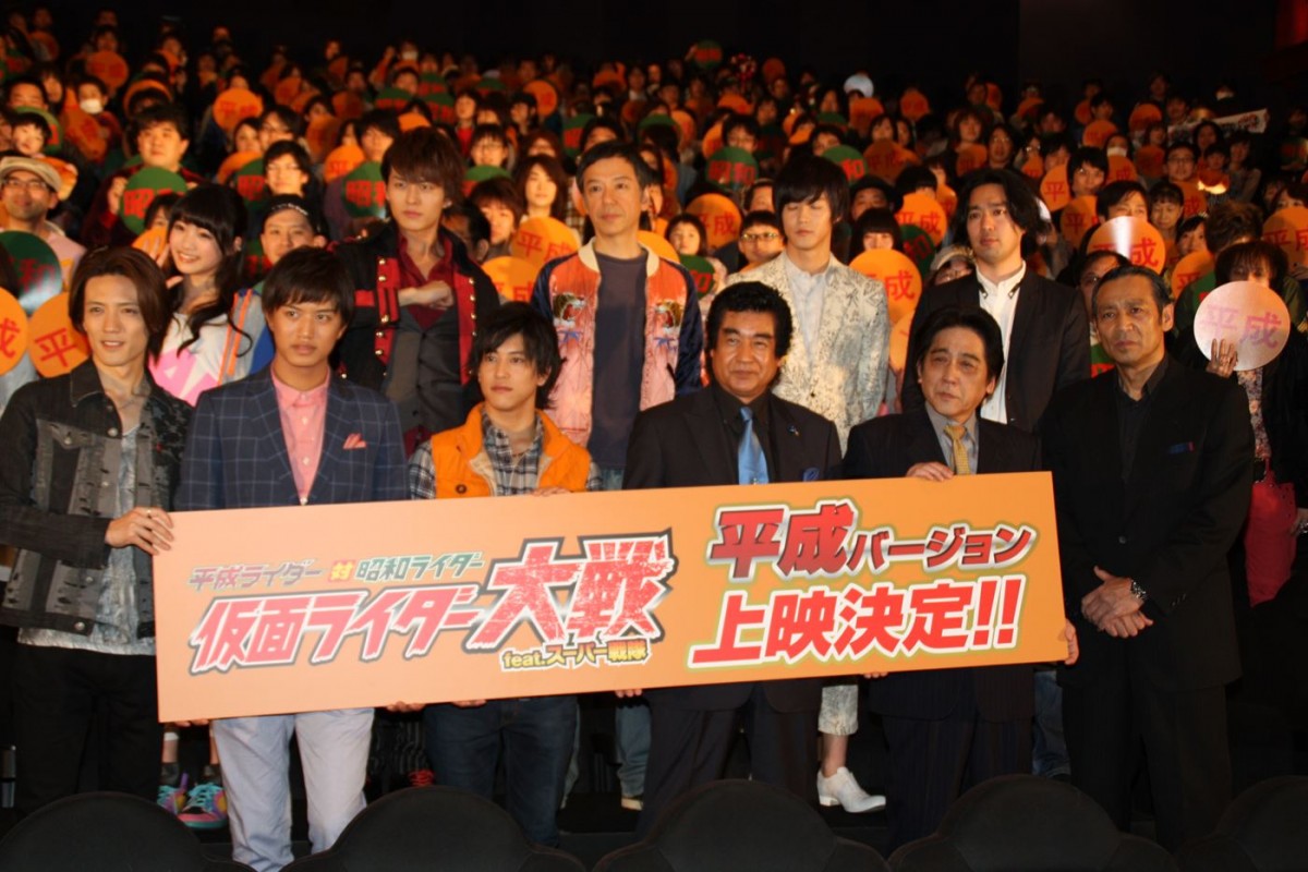 平成ライダーVS昭和ライダー対決に決着！わずか760票差で平成ライダーの勝利！