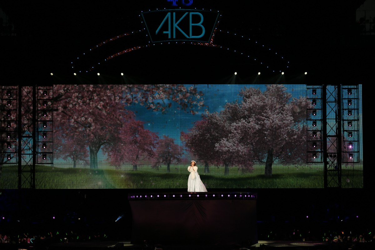 AKB48初・国立競技場ライブに7万人　大島優子「暴れるぞー！」
