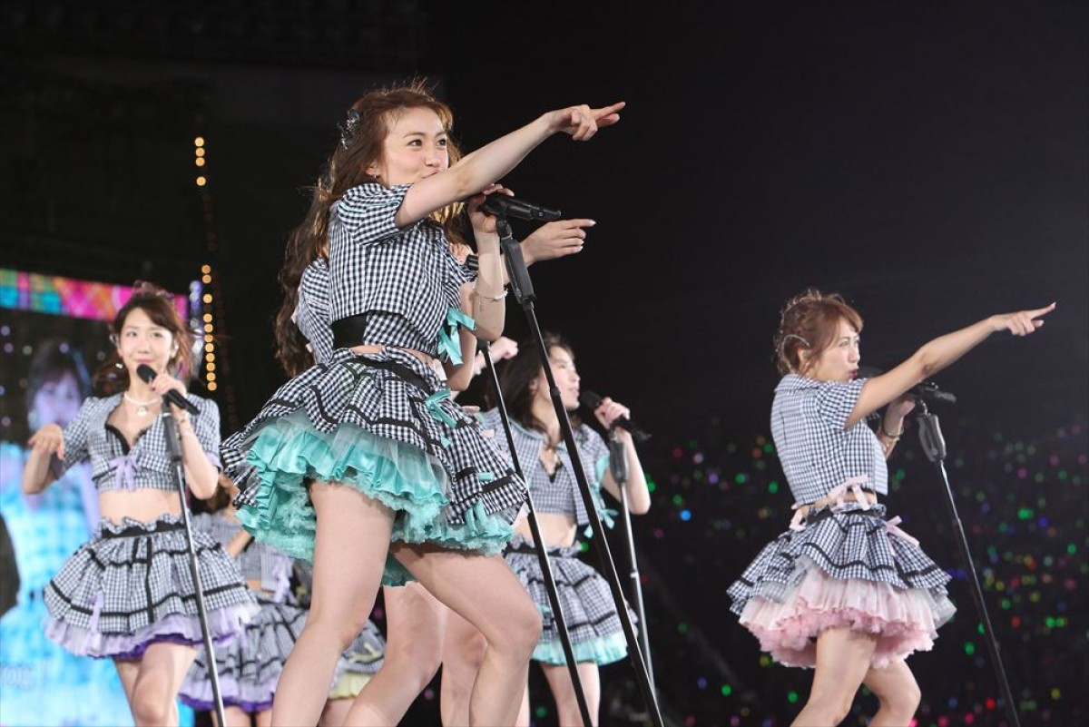 AKB48初・国立競技場ライブに7万人　大島優子「暴れるぞー！」